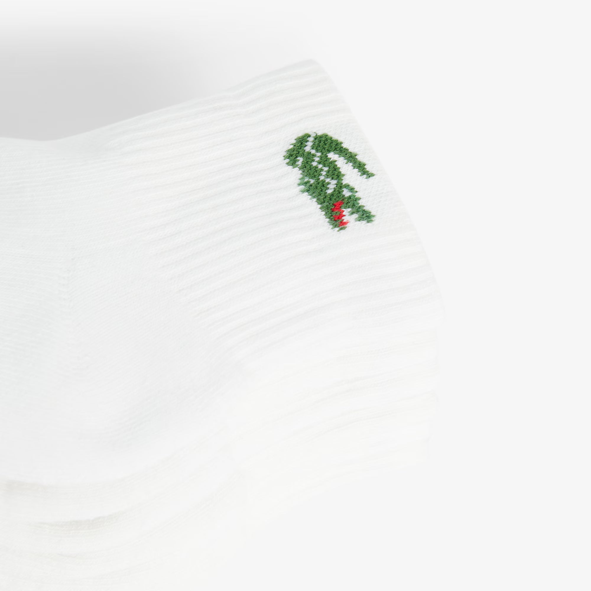 LACOSTE ANKLE SOCKS UNISEX ADULT BLANC