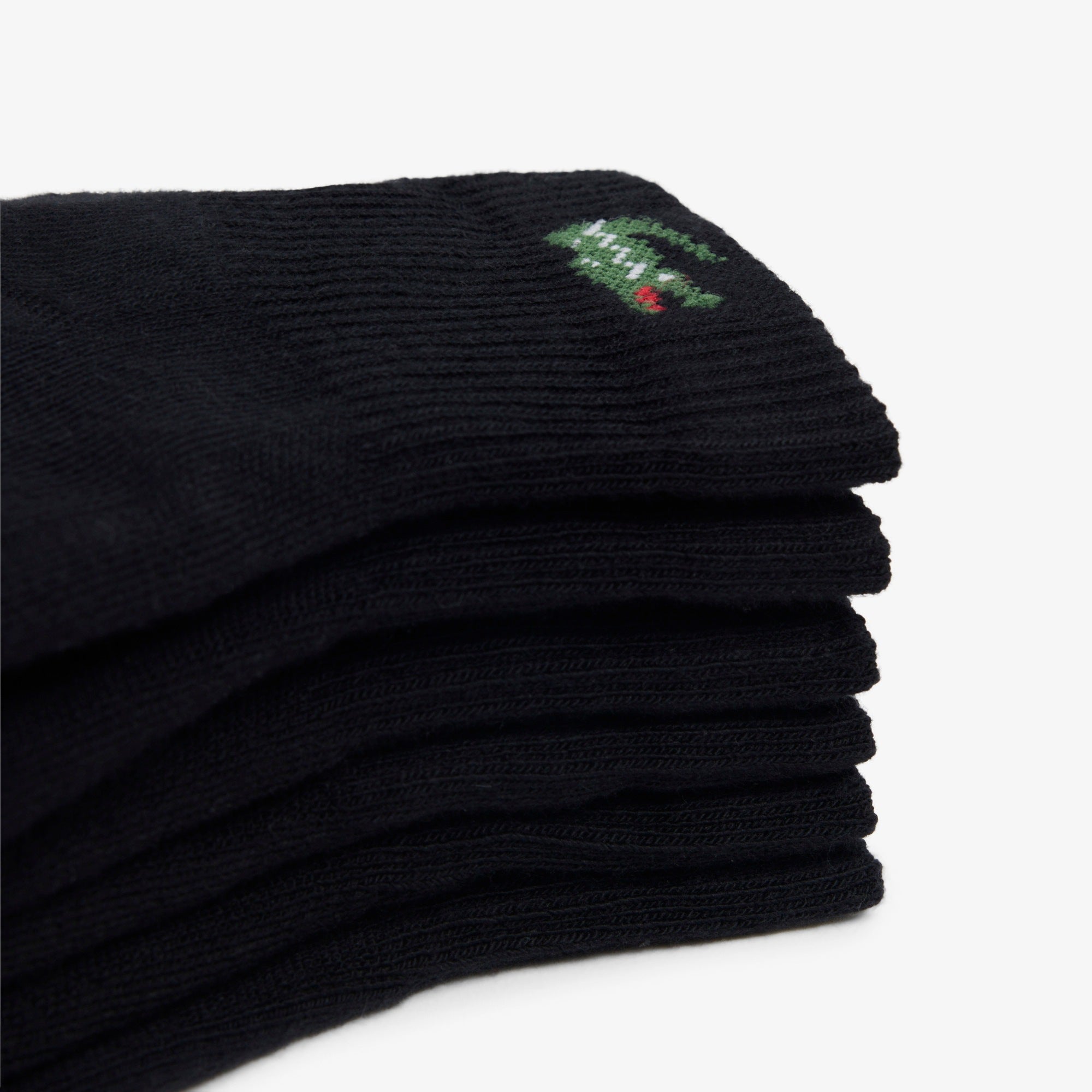 LACOSTE ANKLE SOCKS UNISEX ADULT NOIR
