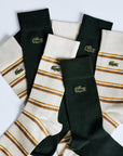 LACOSTE AC946 CREW SOCKS UNISEX ADULT  SINOPLE/FAR