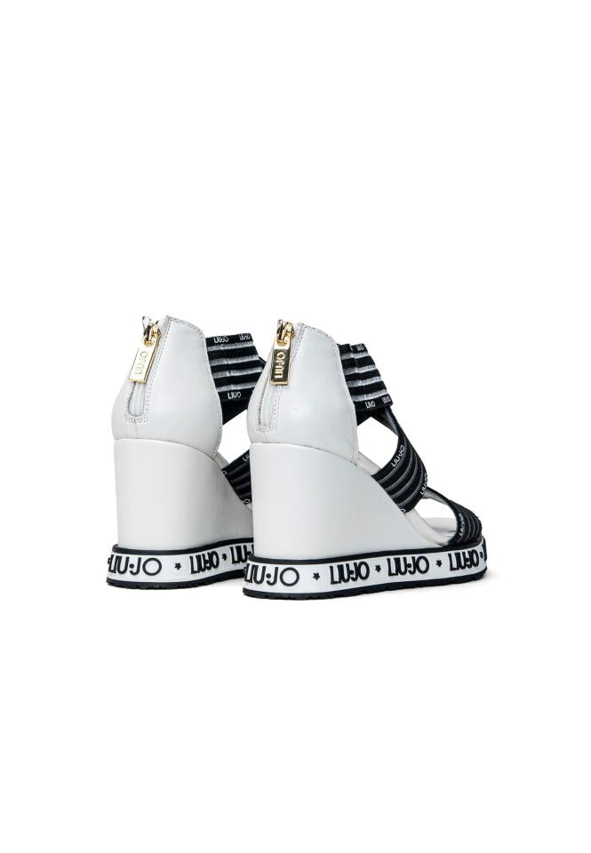 LIU JO SANDAL NICOLE WHITE/BLACK