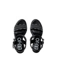 LIU JO SANDAL NICOLE BLACK/WHITE