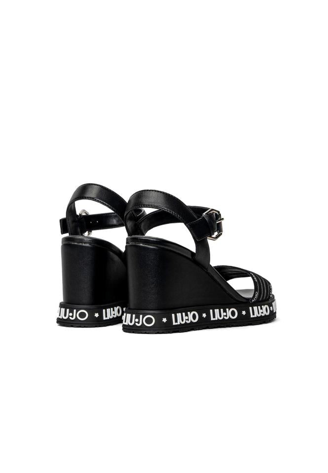 LIU JO SANDAL NICOLE BLACK/WHITE