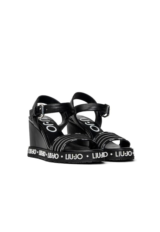 LIU JO SANDAL NICOLE BLACK/WHITE