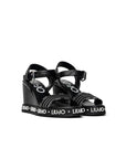 LIU JO SANDAL NICOLE BLACK/WHITE