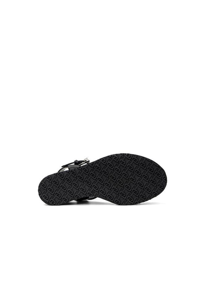 LIU JO SANDAL NICOLE BLACK/WHITE