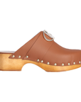 LIU JO OLGA 04 SABOT CALF BRANDY