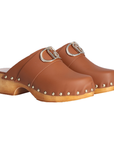 LIU JO OLGA 04 SABOT CALF BRANDY