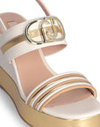 LIU JO KAREN 05 SANDAL LAMINATED SPREADING BUTTER