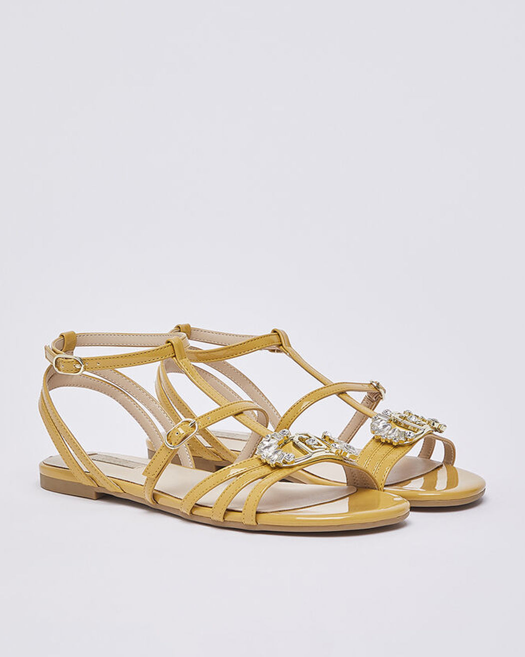 LIU JO SANDY 08 - SANDAL PATENT AMBER