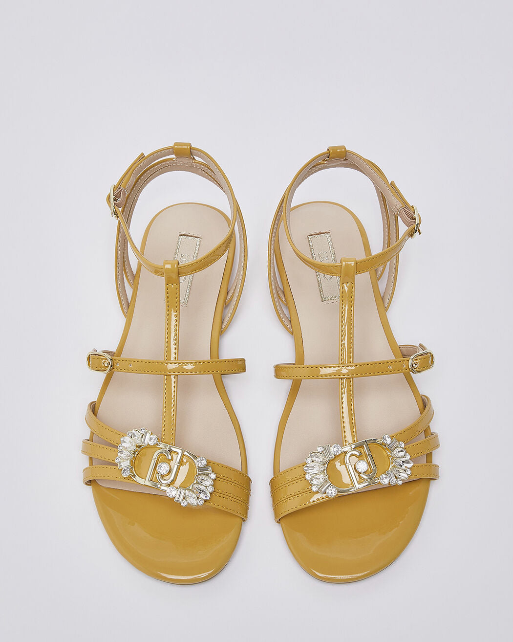 LIU JO SANDY 08 - SANDAL PATENT AMBER