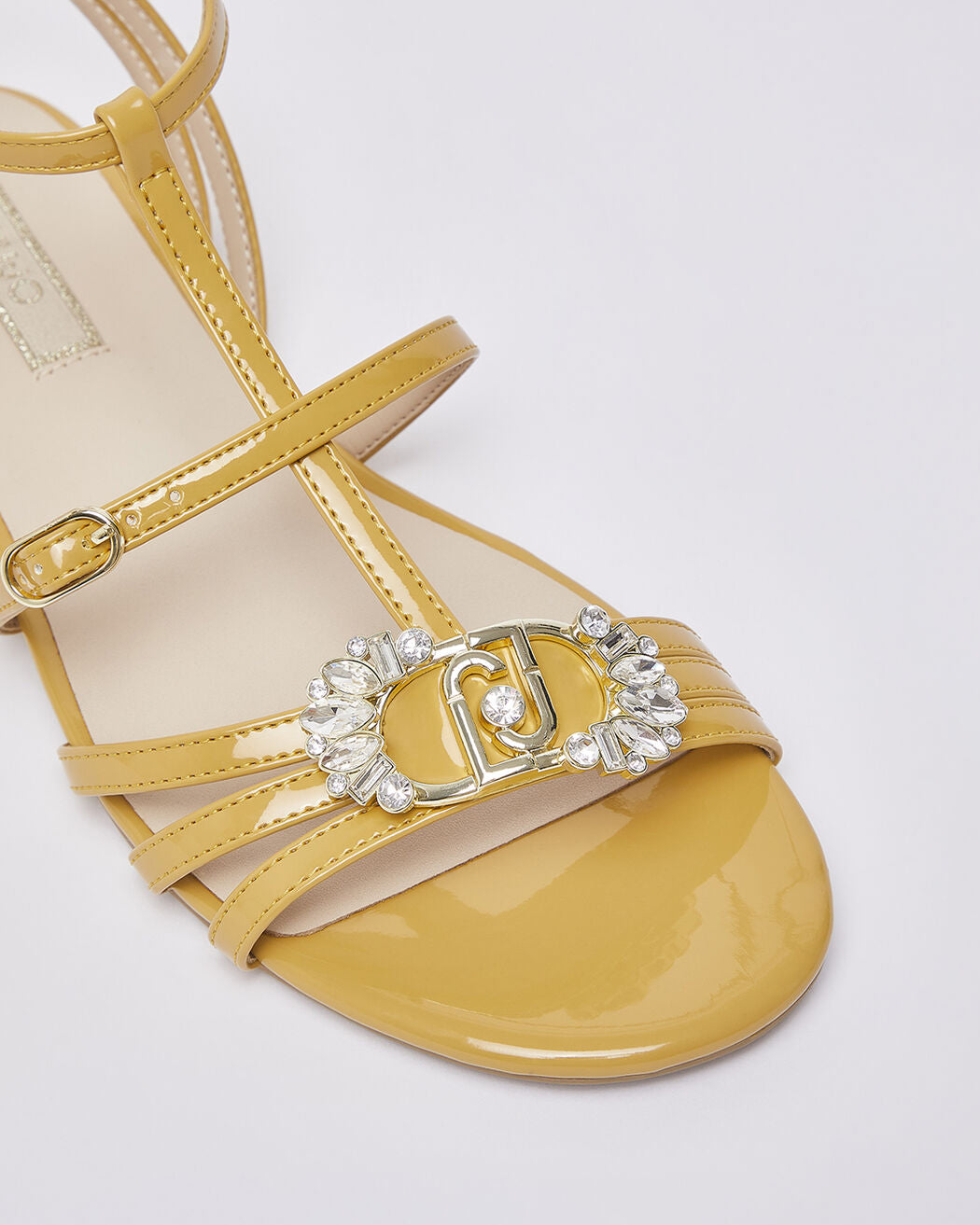LIU JO SANDY 08 - SANDAL PATENT AMBER