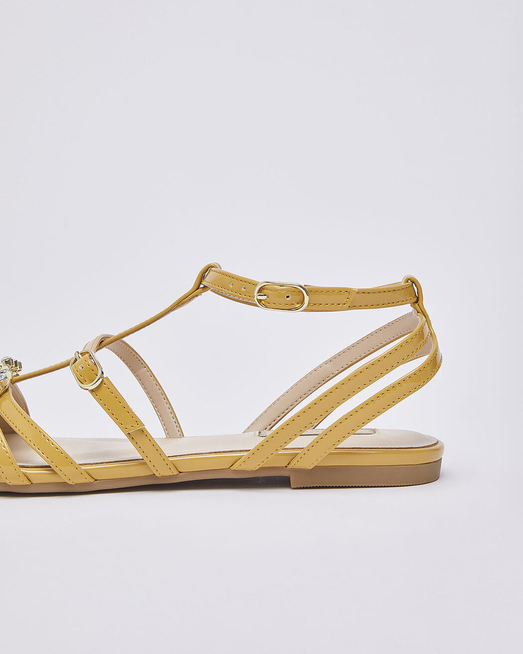 LIU JO SANDY 08 - SANDAL PATENT AMBER