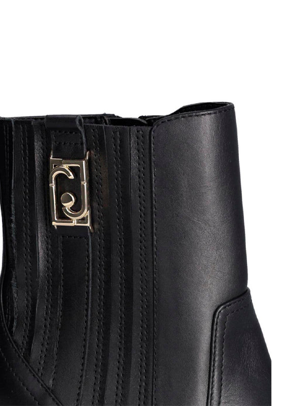 LIU JO GLORIA 24 - ANKLE BOOT CALF BLACK