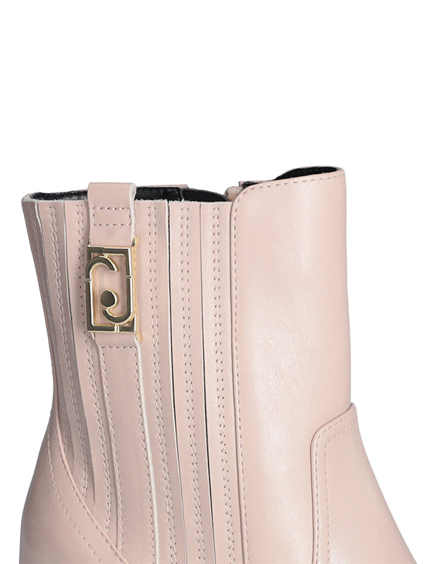 LIU JO GLORIA 24 - ANKLE BOOT CALF CREAM