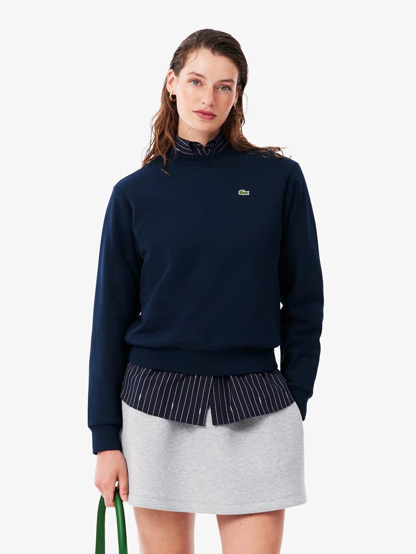 LACOSTE CREWNECKS FEMALE ADULT KN 166