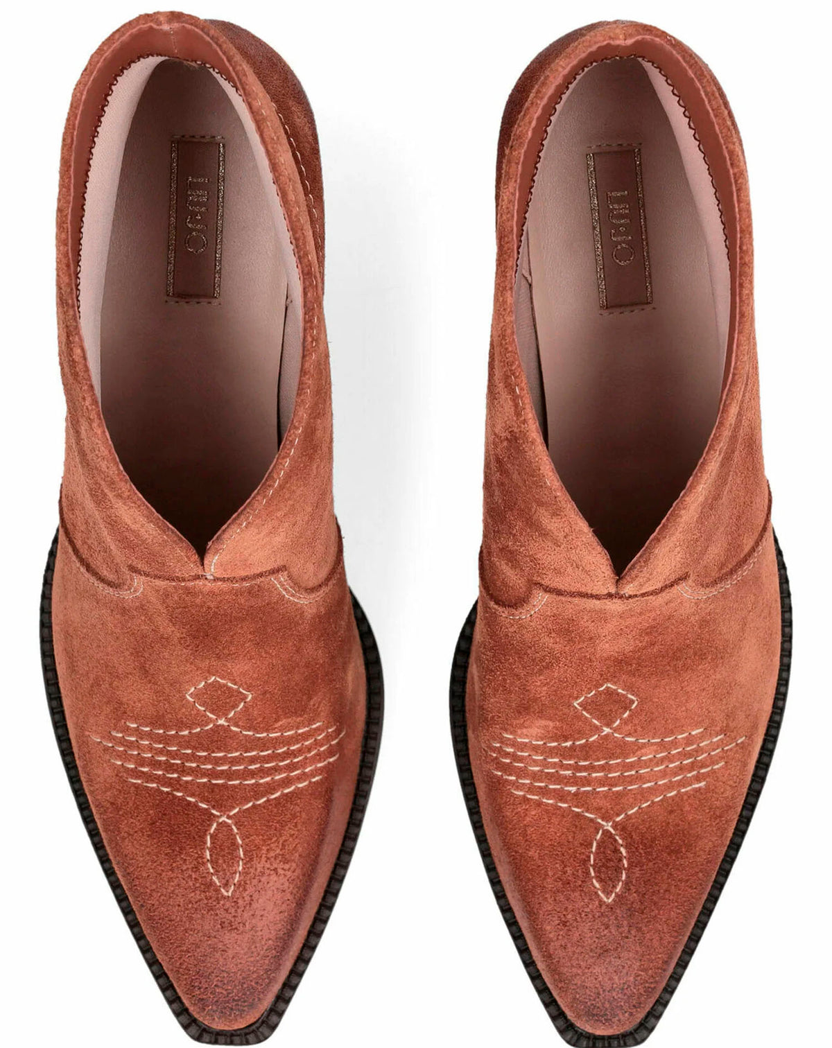 LIU JO AUSTIN 03 - ANKLE BOOT COW SUEDE SADDLE