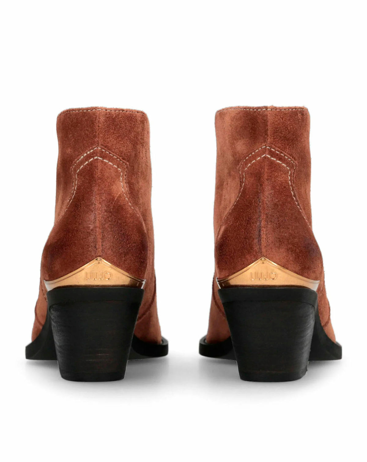 LIU JO AUSTIN 03 - ANKLE BOOT COW SUEDE SADDLE