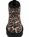 LIU JO JIL 01 - ANKLE BOOT VELVET SEQUINS LEOPARD