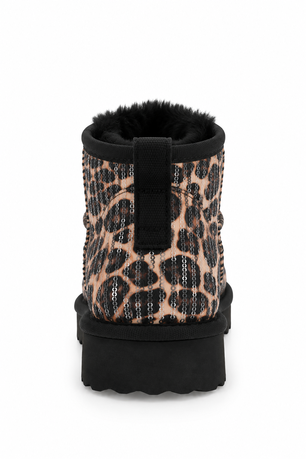 LIU JO JIL 01 - ANKLE BOOT VELVET SEQUINS LEOPARD
