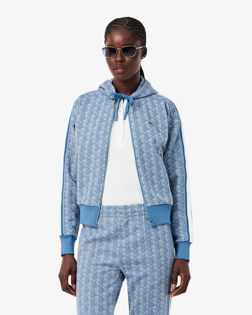 LACOSTE ZIPPED HOODIES FEMALE ADU 1QI - ROPA