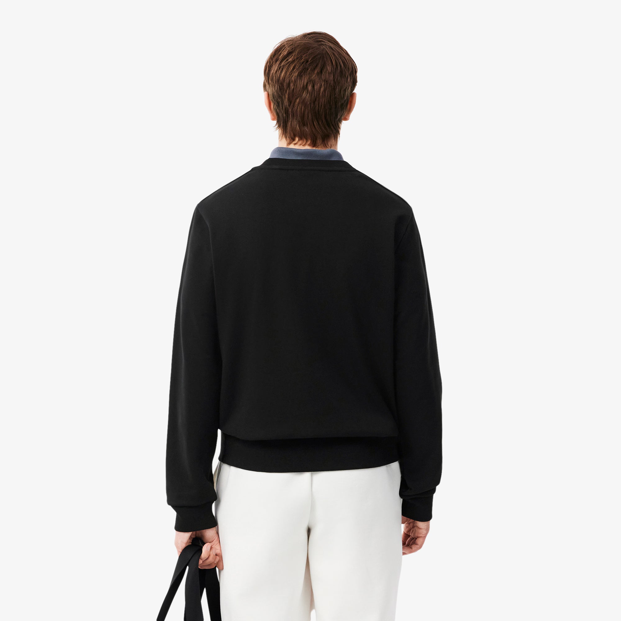 LACOSTE SWEATSHIRTS COL ROND HOMM FARINE