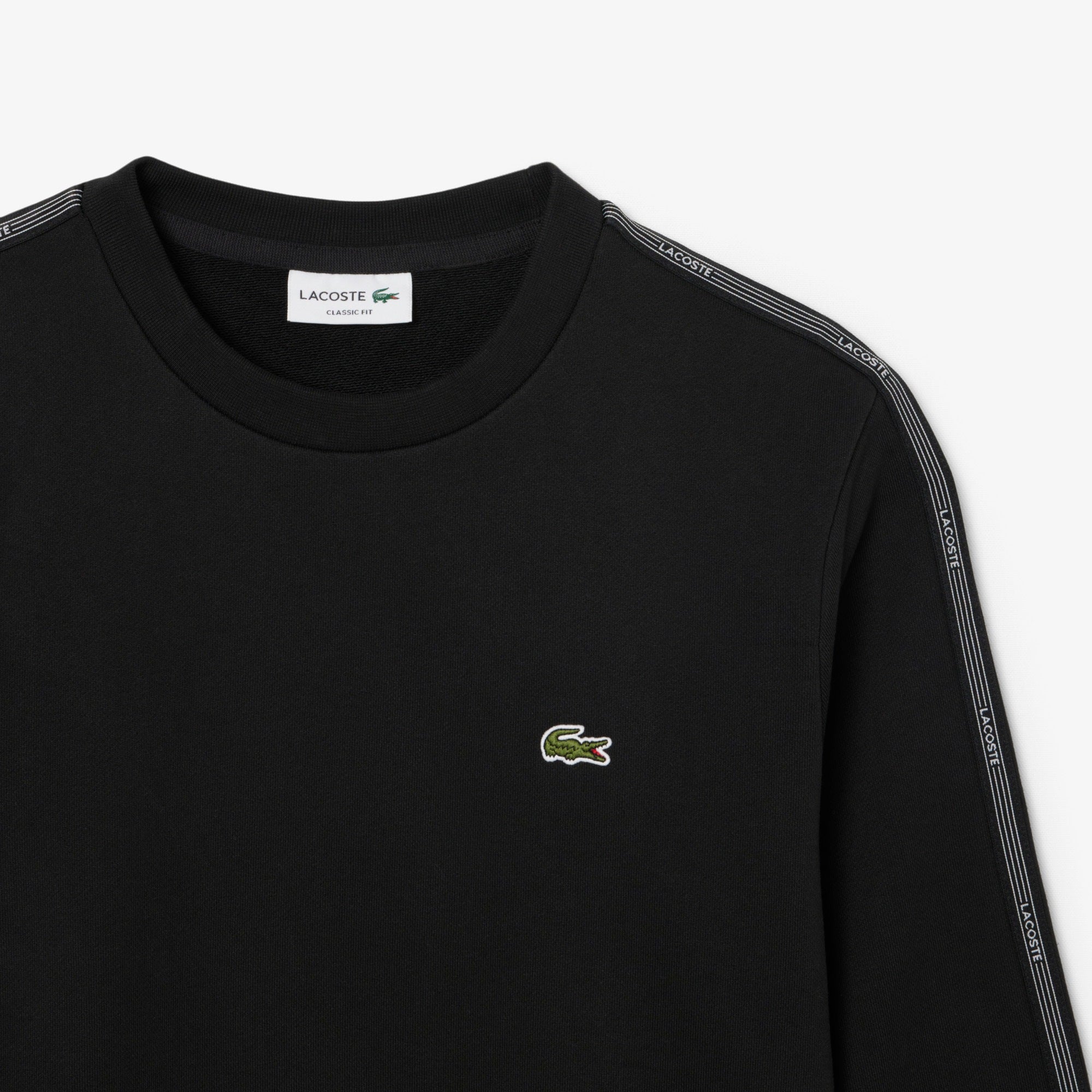 LACOSTE SWEATSHIRTS COL ROND HOMM FARINE