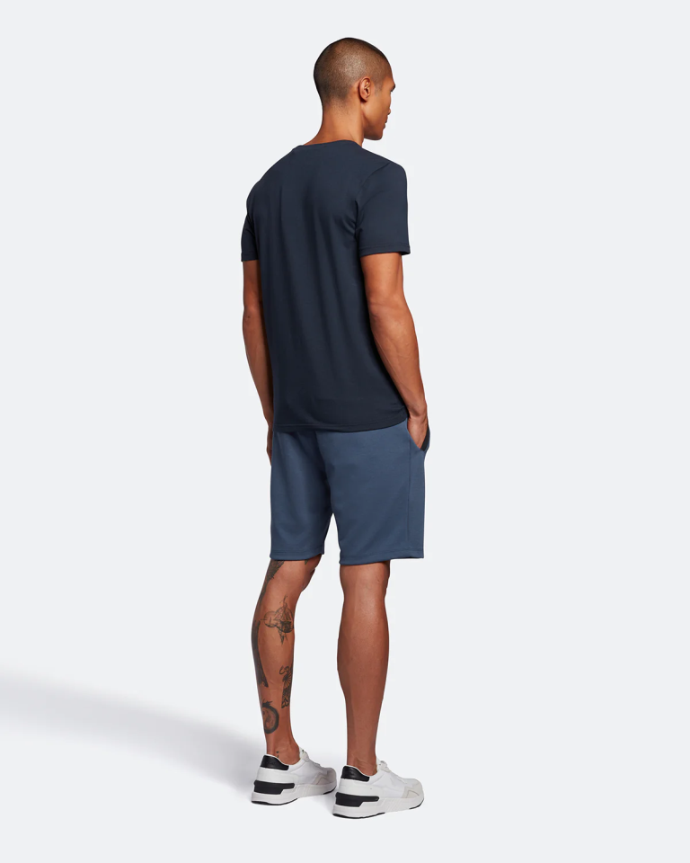 LYLE &amp; SCOTT POCKET BRANDED SHORT LIGHT NAVY