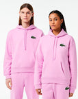 LACOSTE SUDADERA CON CAPUCHA ROSA