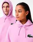 LACOSTE SUDADERA CON CAPUCHA ROSA