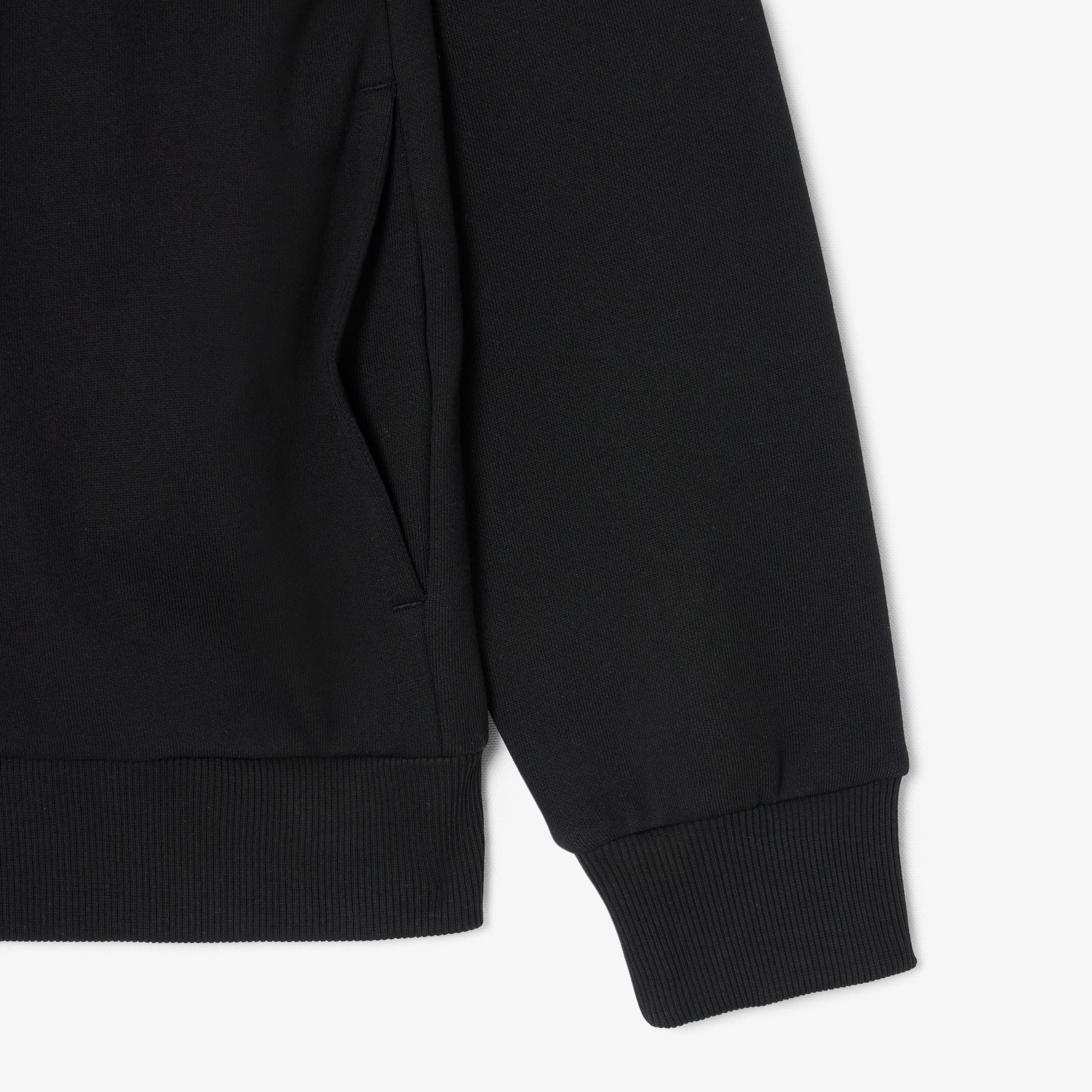 LACOSTE AD391 ZIPPED SWEATSHIRTS MALE NOIR