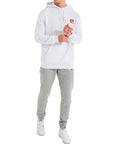 ELLESSE SUDADERA CON CAPUCHA TOCE OH BLANCA