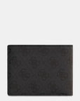 GUESS MILANO BILLFOLD W COIN POCKET BLACK