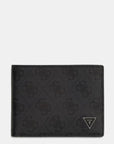 GUESS MILANO BILLFOLD W COIN POCKET BLACK