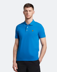 LYLE & SCOTT PLAIN POLO SHIRT BRIGHT BLUE