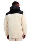 ELLESSE CHAQUETA ACOLCHADA STERZING BEIGE Y NEGRA