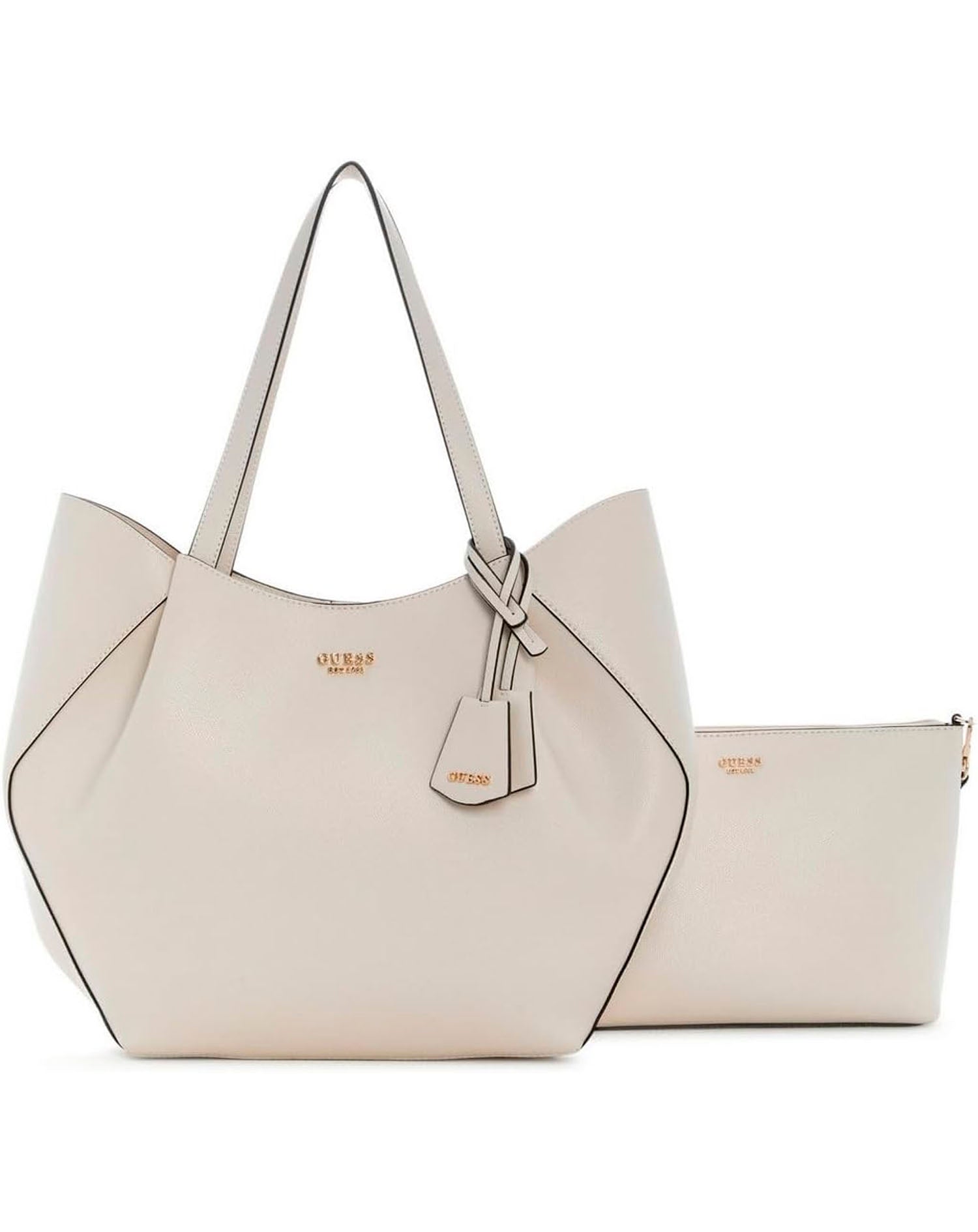 GUESS AMORETTE SLG MED ZIP AROUND BEIGE