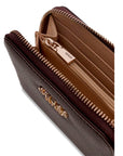 GUESS MELODY SLG MEDIUM ZIP AROUND BROWN