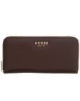 GUESS MELODY SLG LARGE ZIP AROUND BROWN