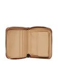 GUESS ADELASIA SLG SMALL ZIP AROUND CARAMEL