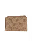 GUESS CARTERA  LAUREL SLG ZIP ARND CARD CASE LTL