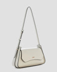 GUESS XENA FLAP SHOULDER BAG LIGHT TAUPE