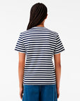 LACOSTE CAMISETA LOOSE FIT DE RAYAS