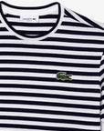 LACOSTE CAMISETA LOOSE FIT DE RAYAS