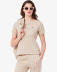 LACOSTE CREWNECK T-SHIRTS FEMALE 8GI