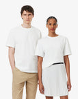 LACOSTE CREWNECK T-SHIRTS UNISEX FARINE