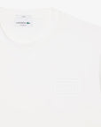 LACOSTE CREWNECK T-SHIRTS UNISEX FARINE