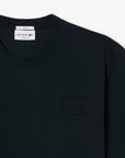 LACOSTE CREWNECK T-SHIRTS UNISEX VARECH FONCE