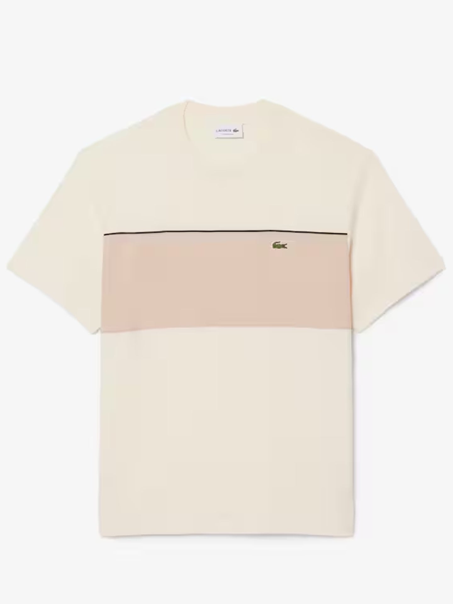 LACOSTE CREWNECK T-SHIRTS MALE AD 3RR