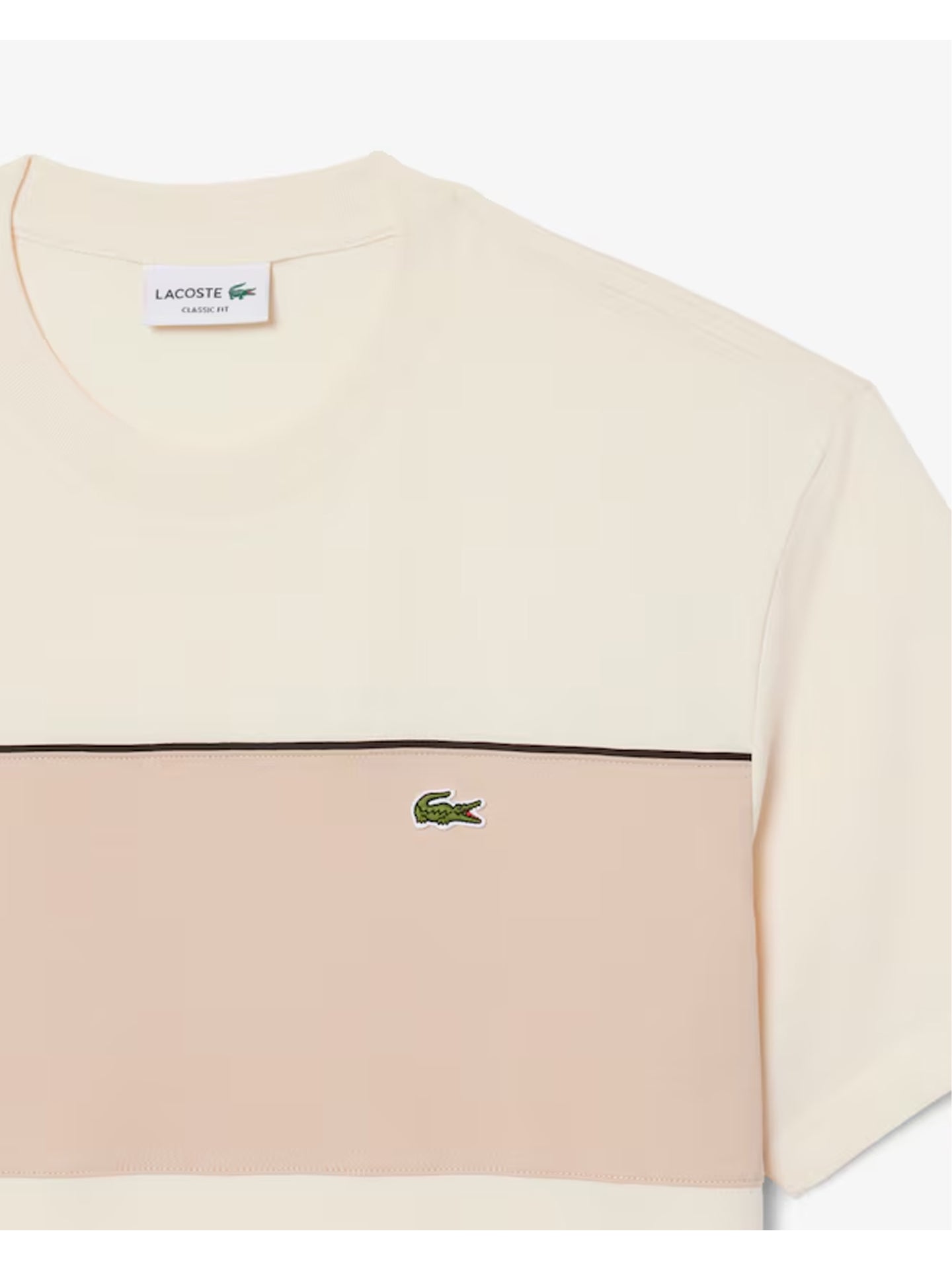 LACOSTE CREWNECK T-SHIRTS MALE AD 3RR