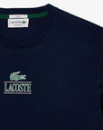 LACOSTE CAMISETA BÁSICA REGULAR AZUL MARINO